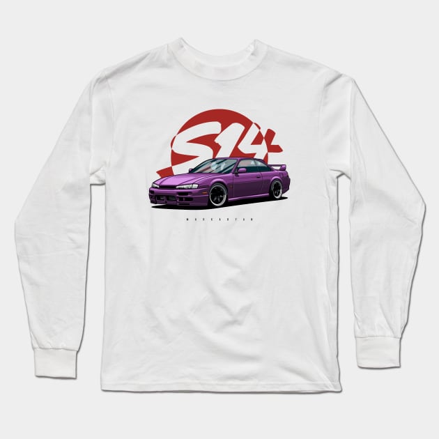 Silvia S14 Long Sleeve T-Shirt by Markaryan